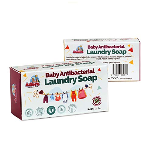 Adore Baby Antibacterial Laundry Bar Soap (Pack of 3)