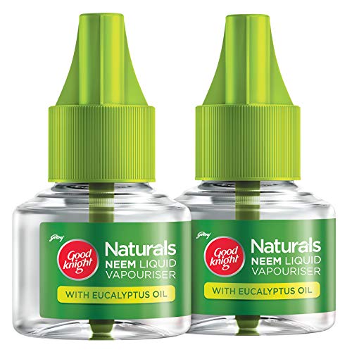 Good Knight Naturals Neem Liquid Vapouriser Mosquito Repellent (Pack Of 2 Refills)