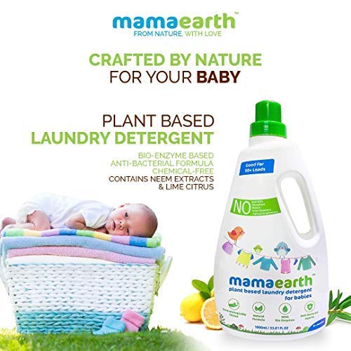 Mamaearth Plant Based Baby Laundry Liquid Detergent