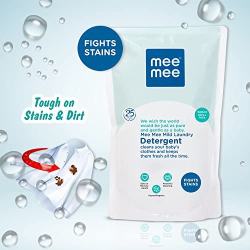 Mee Mee Mild Baby Liquid Laundry Detergent (Pack of 2)