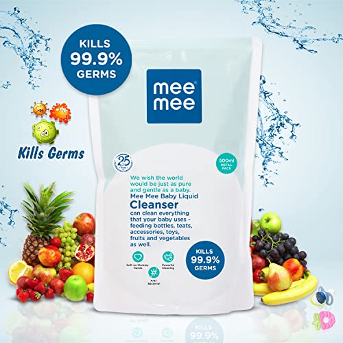 Mee Mee Mild Baby Liquid Laundry Detergent (Pack of 2)
