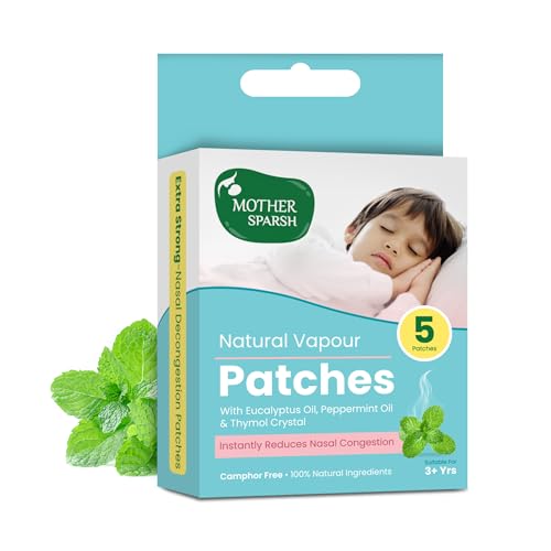 Mother Sparsh Natural Vapour Patches For Kids (Pack of 5)