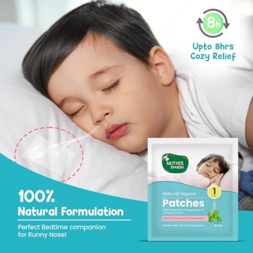 Mother Sparsh Natural Vapour Patches For Kids (Pack of 5)