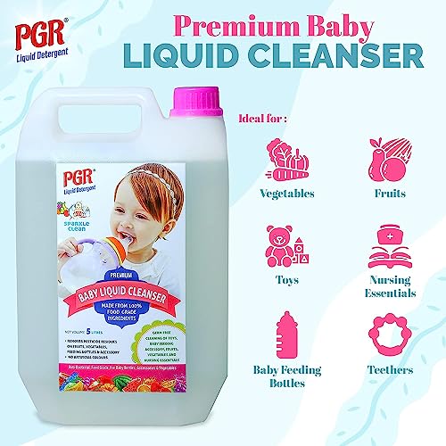 PGR Baby Liquid Cleanser Baby Bottle Cleaning Liquid
