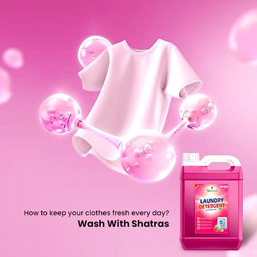 Shatras 4X Power Biodegradable Non Toxic Natural Laundry Liquid