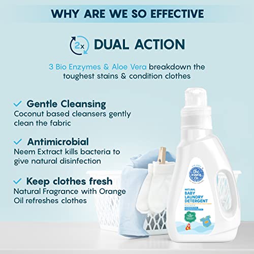 The Moms Co Natural Baby Laundry Detergent Liquid