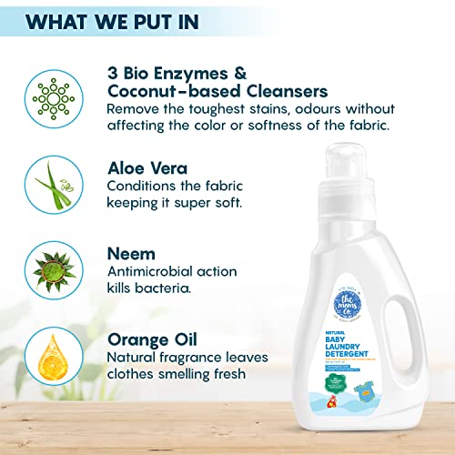 The Moms Co Natural Baby Laundry Detergent Liquid