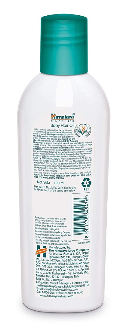 Himalaya Baby Hair Oil