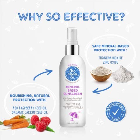 The Moms Co Mineral Based Sunscreen