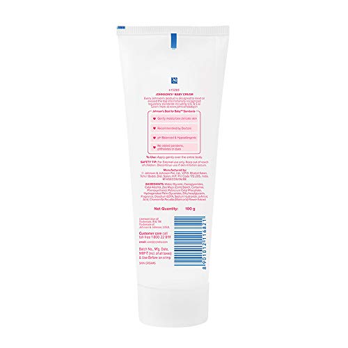 Johnsons Baby Cream For Summer