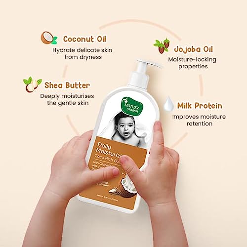 Mother Sparsh Coco Rich Baby Lotion With Shea Butter, Milk Protien, Milky Rich Formulation