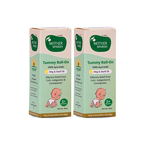 Mother Sparsh Tummy Roll On for Baby, 40ml, Pack of 2