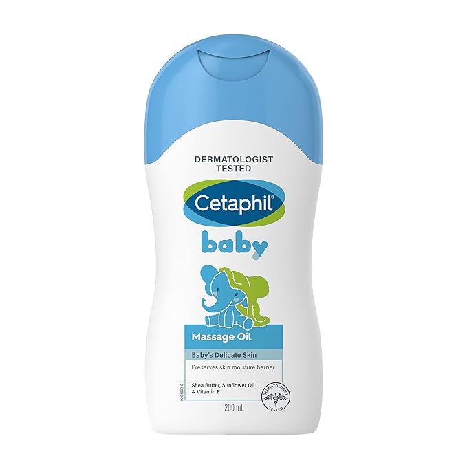 Cetaphil Baby Massage Oil, Pack of 2