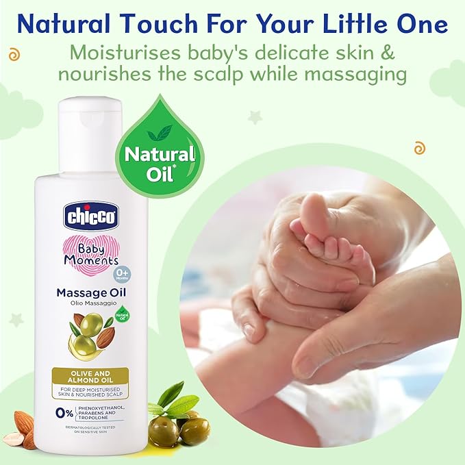 Chicco Baby Moments Massage Oil