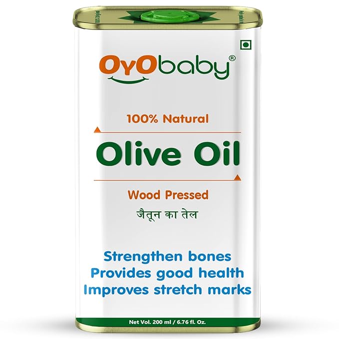 OYO BABY Oil for baby Massage and Hair Pure Oil, Olive Oil