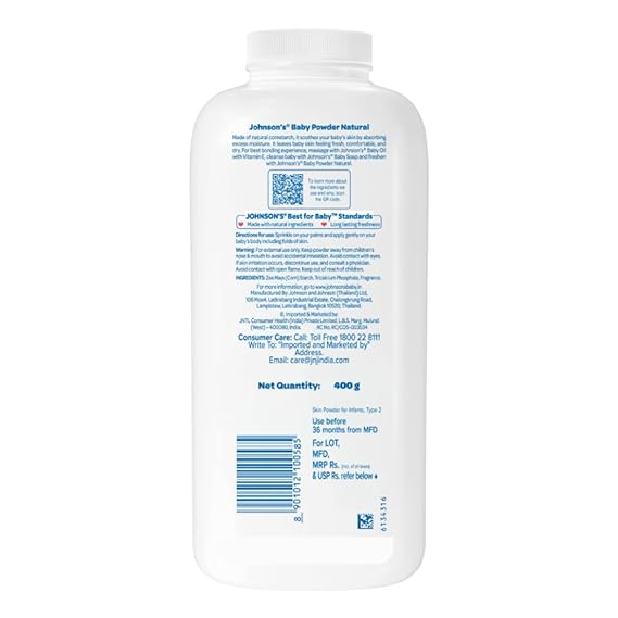 Johnsons Baby Powder for Babies