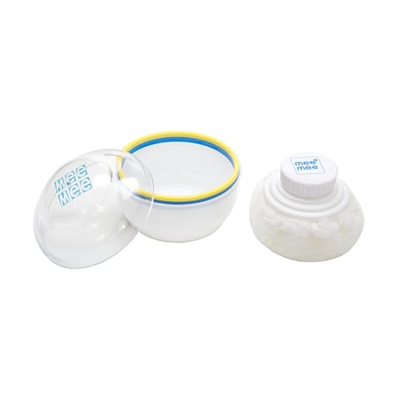 Mee Mee Baby and Kids Face and Body Powder Puff Set