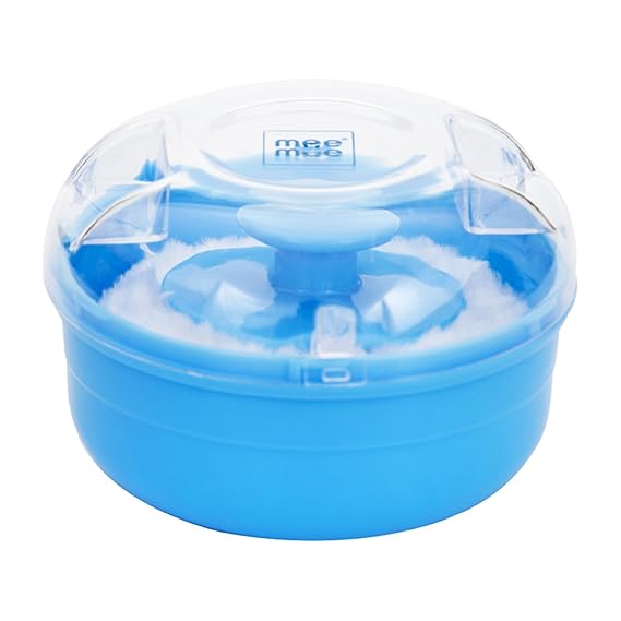 Mee Mee Soft-Feel Blue Powder Puff