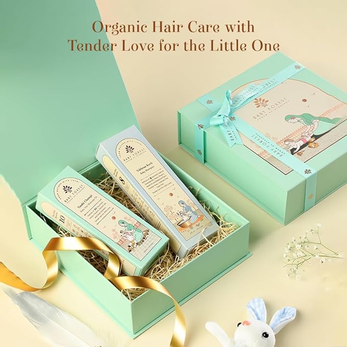 Baby Forest Maasoom Petika Baby Hair Shampoo &Hair Massage Oil, Combo Box