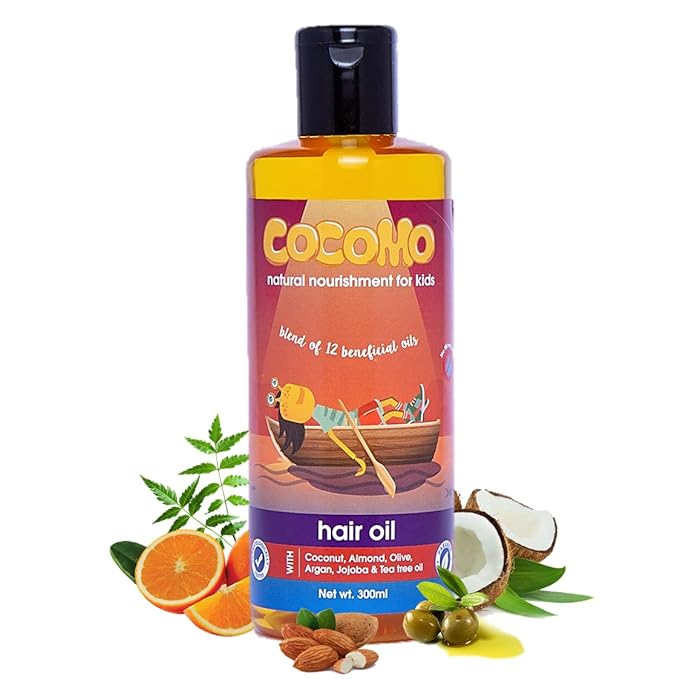 Cocomo Natural 12 in 1 Hair Oil For Kids