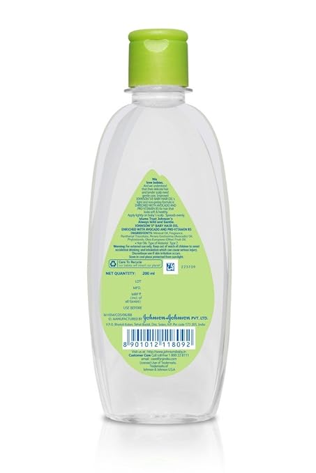 Johnson's Baby Hair Oil