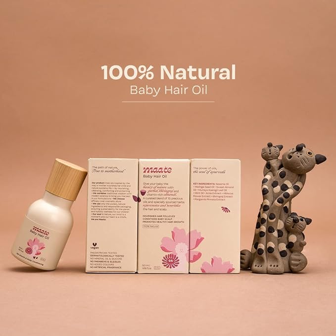 Maate Baby Hair Oil Protein Rich Oil for Baby Hair Growth