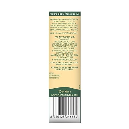 Figaro Baby Massage Oil
