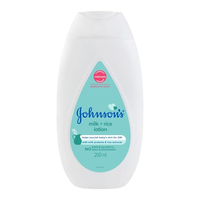 Johnsons Baby Milk and Rice Baby Lotion
