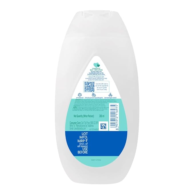 Johnsons Baby Milk and Rice Baby Lotion