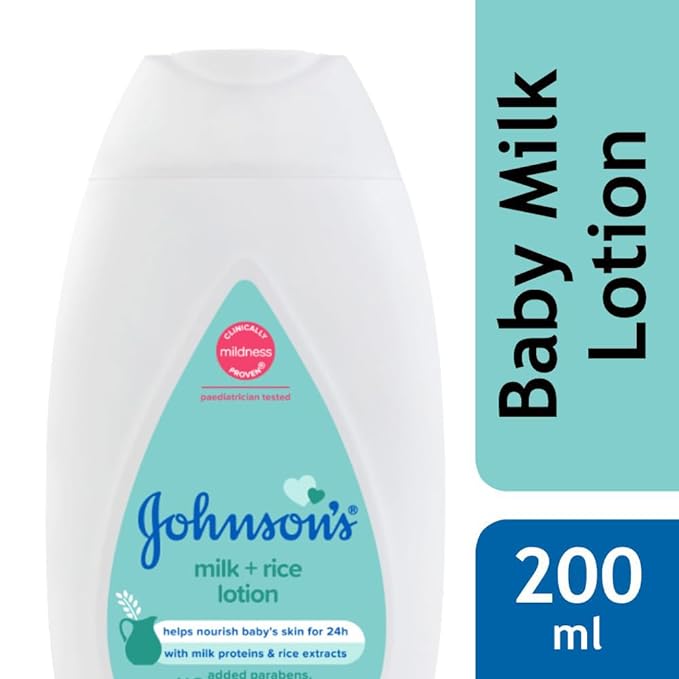 Johnsons Baby Milk and Rice Baby Lotion