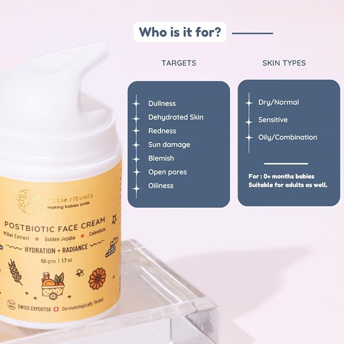 Little Rituals Baby Post Biotic Face Cream