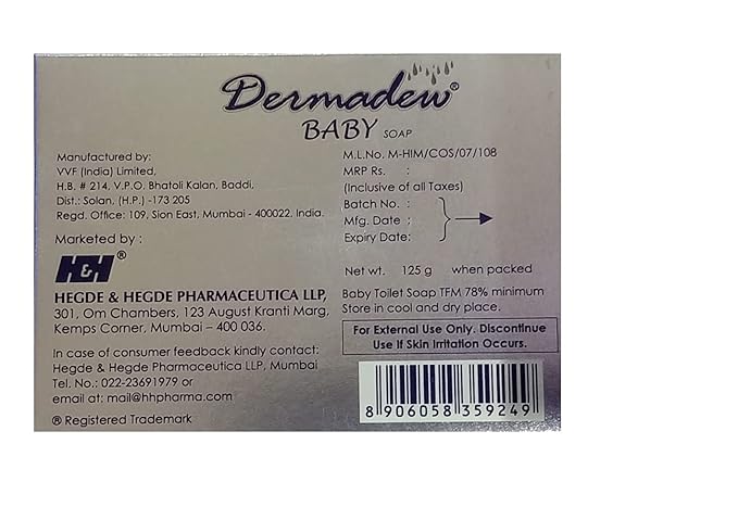 Dermadew Baby Soap