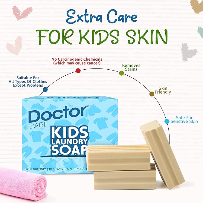 Doctor Care Kids-Baby Laundry Soap, Pack of 3