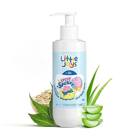 Little Joys Organic 2-in-1 Nourishing Shampoo & Body Wash for Kids