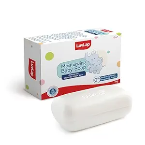 LuvLap Moisturizing Baby Soap Gentle Bathing Bar