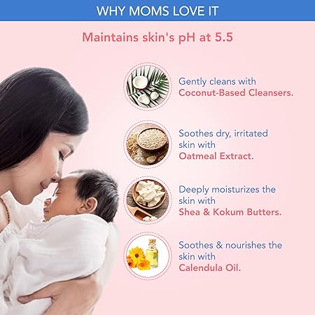 The Moms Co Natural Baby Soap with mono carton, Pack of 2