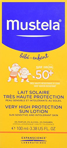 Mustela Very High Protection Sun Lotion SPF50+ Sun Sensitive &Intolerant Skin