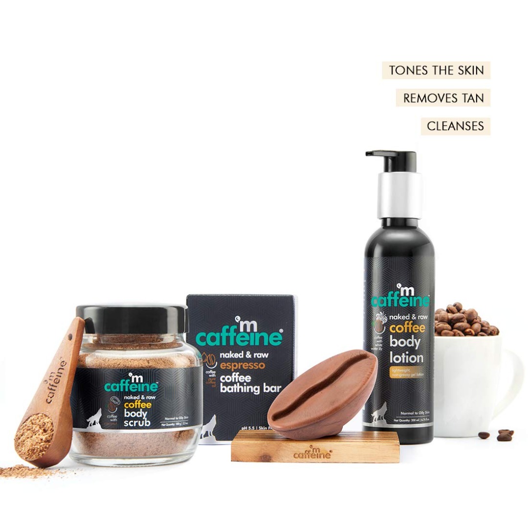 Mcaffeine Espresso Body De-Tan Kit