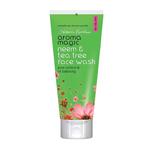 Aroma Magic Neem and Tea Tree Face Wash | Aromatherapy Cleanser for Acne Control and Clear Skin