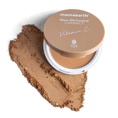 MamaEarth Glow Oil Control Compact With SPF 30