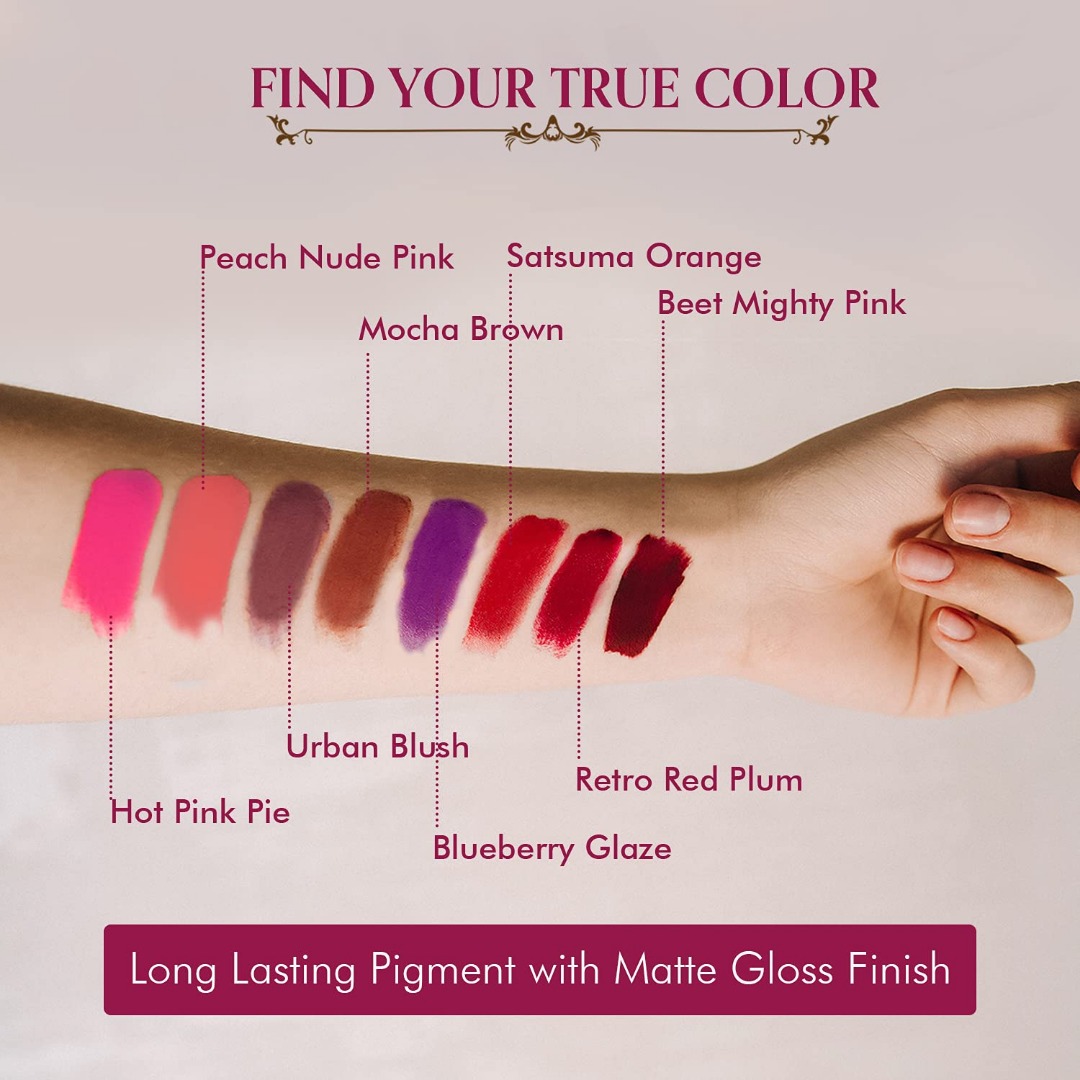 TAC Beet Mighty Lip and Cheek Tint Blush Lip Stain with Beetroot extracts | Beetroot Pink
