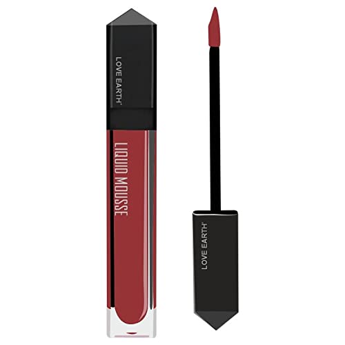 Love Earth Liquid Mousse Lipstick - Irish Coffee Matte Finish