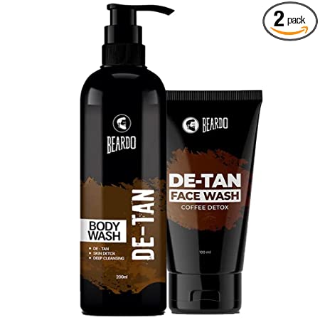 Beardo De-Tan Bodywash and De-Tan Facewash Combo