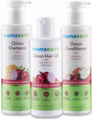 MamaEarth Anti Hair Fall Spa Range Hair Care Set