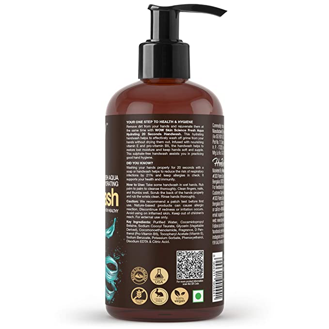 Wow Fresh Aqua Hydrating Handwash
