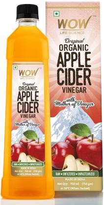 Wow Life Science Organic Apple Cider Vinegar