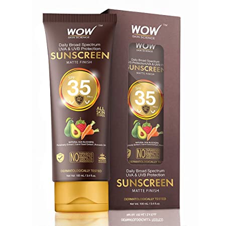 Wow Matte Finish Sunscreen Lotion SPF 35 Pa++