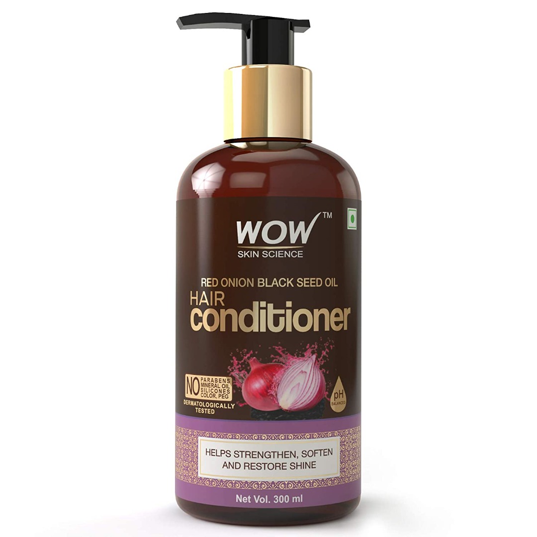 Wow Onion Black Seed Oil Hair Care Ultimate 4 Kit (Shampoo + Hair Conditioner + Hair Oil + Hair Mask), 1000ml