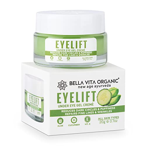 Bella Vita Organic EyeLift Hydrating Natural Under Eye Cream Gel, 20gm