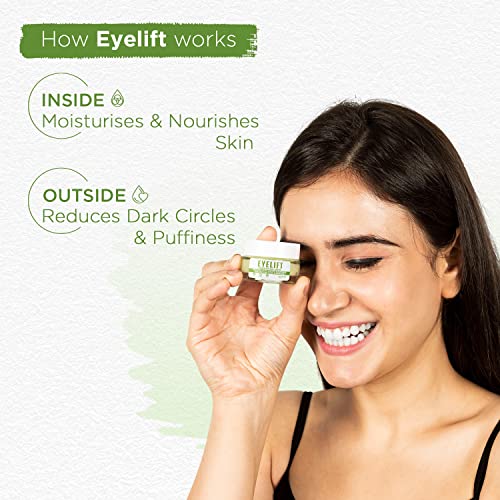 Bella Vita Organic EyeLift Hydrating Natural Under Eye Cream Gel, 20gm